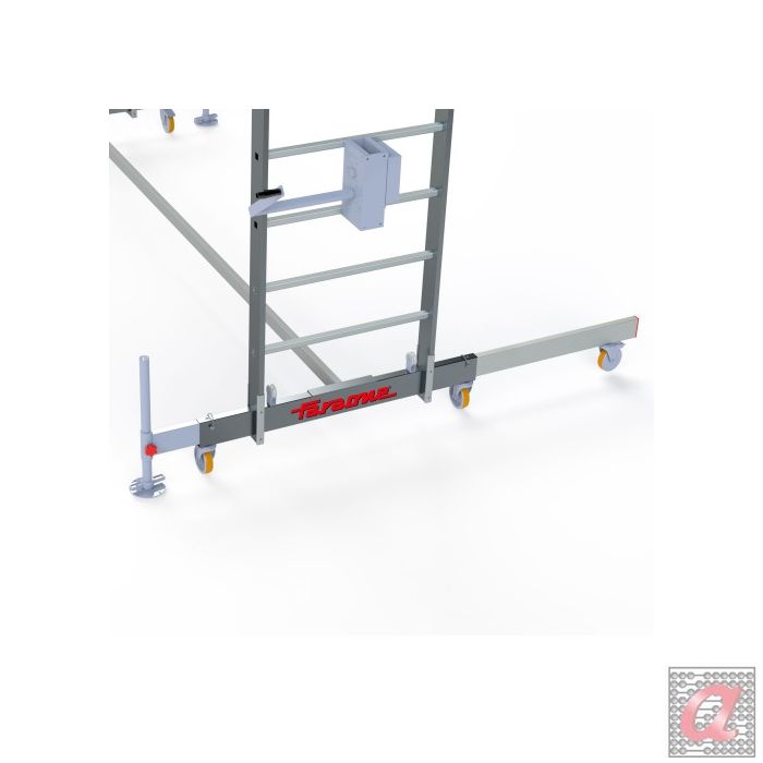 TSA-BAS | Base con doble rueda para aproximar el andamio al vehículo