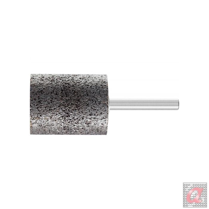 Punta de desbaste INOX EDGE cilíndrica Ø 32x40 mm, mango Ø 6 mm A24 para acero inoxidable