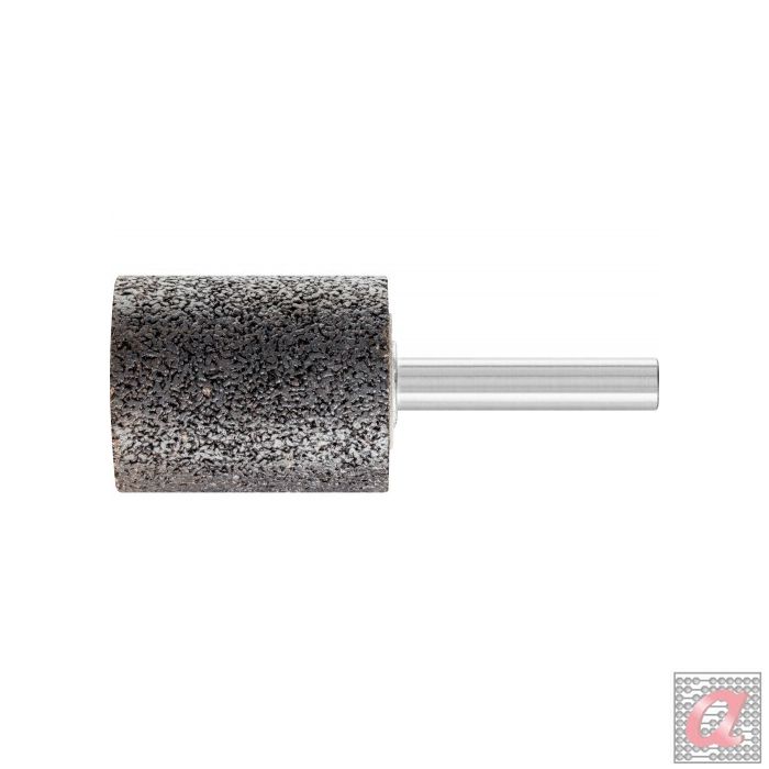 Punta de desbaste INOX EDGE cilíndrica Ø 32x40 mm, mango Ø 8 mm A24 para acero inoxidable